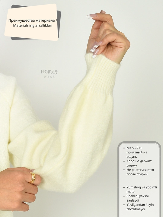 Ayollar sviteri, S-2XL gacha mos