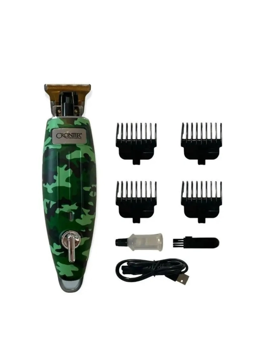 CRONIER CR-833 professional trimmer, soqol va soch uchun, USB