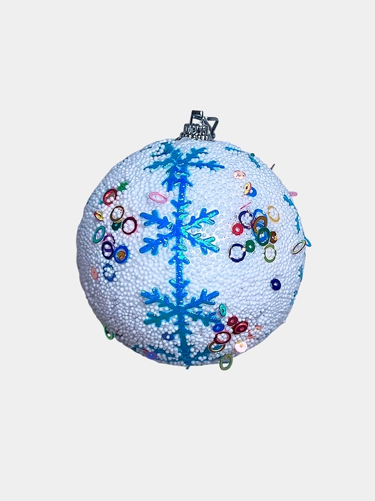 Набор шаров на ёлку, по 6 шт, 3 вида