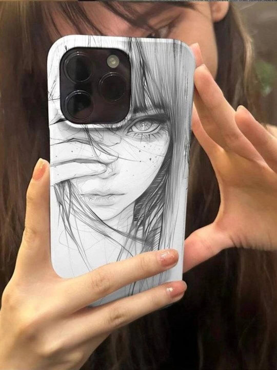 Чехол для iPhone 11, 13, 14, 15, 16, 17, Pro, Max, 15pro, силиконовый, аниме