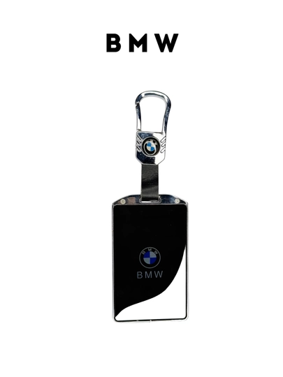 Кожаный чехол для ключа BMW — 17STORE-BMWDORESMINIKOJA-СЕРМЕТ