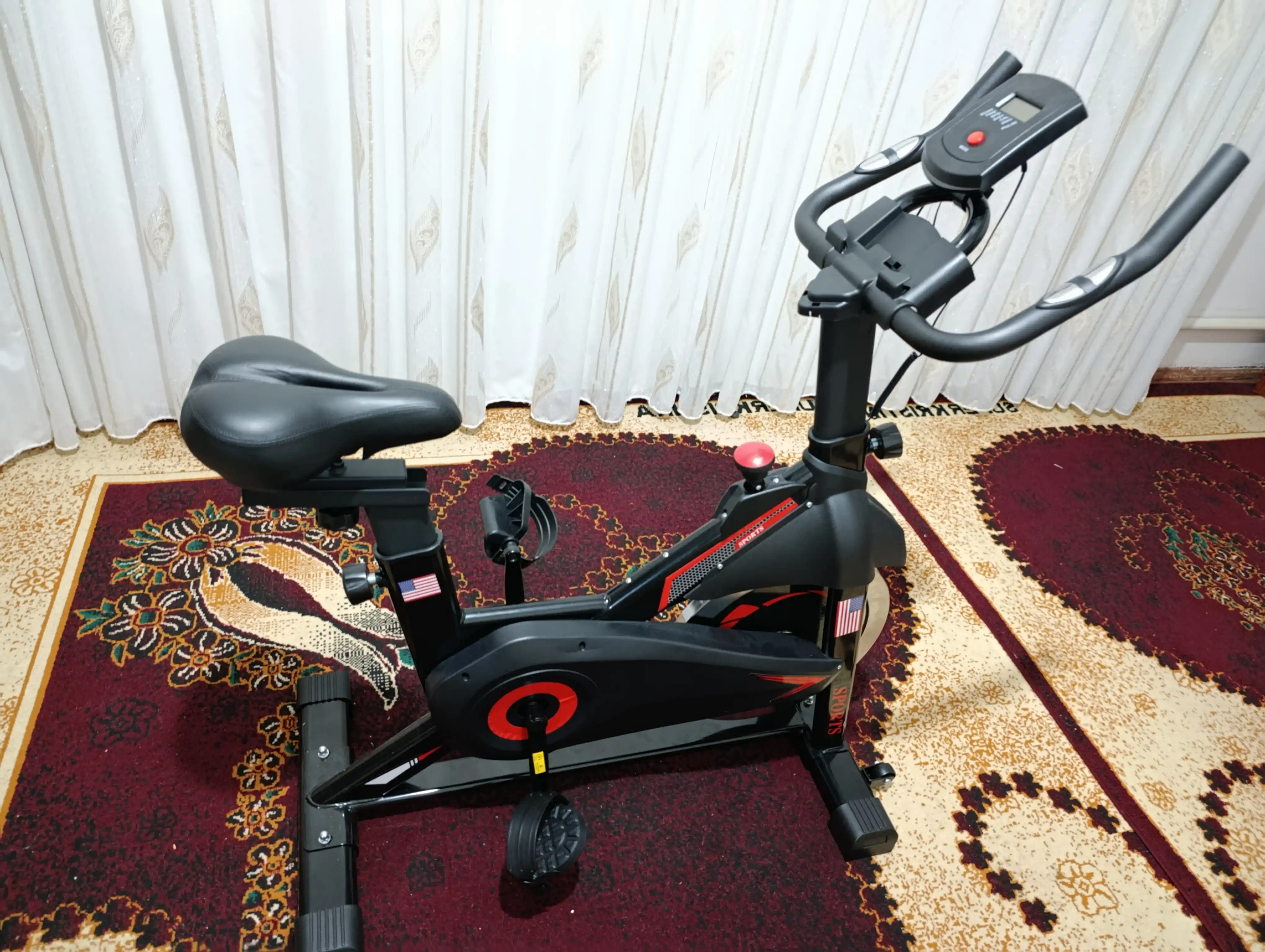 Велотренажер ZEN FIT, спин-байк домашний, велотренажер для ног, кардио, нагрузка до 120 кг
