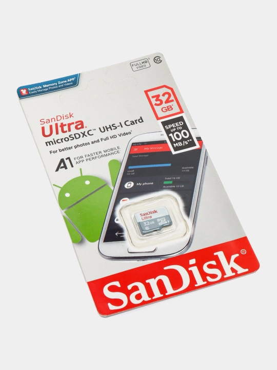 SanDisk Ultra Micro SD 32 GB Flash карта