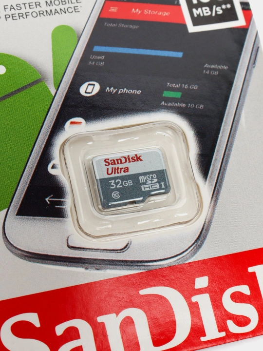 Флеш карта SanDisk Ultra Micro SD 32 GB 