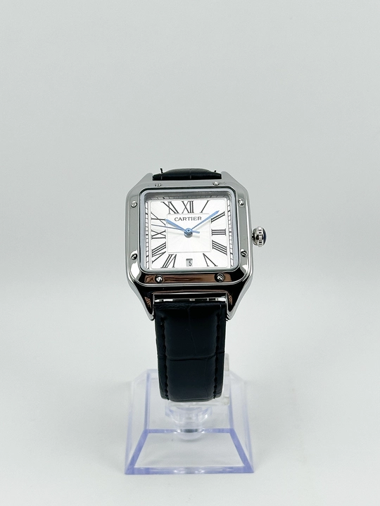 Мужские наручные часы, классический дизайн, кожаный ремешок, в подарочной коробке