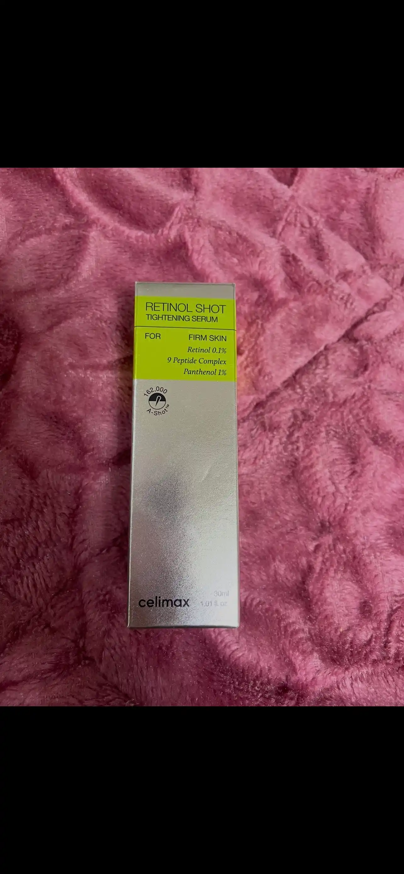 Yuzni tortuvchi krem va mustahkamlovchi zardob retinol bilan, Celimax