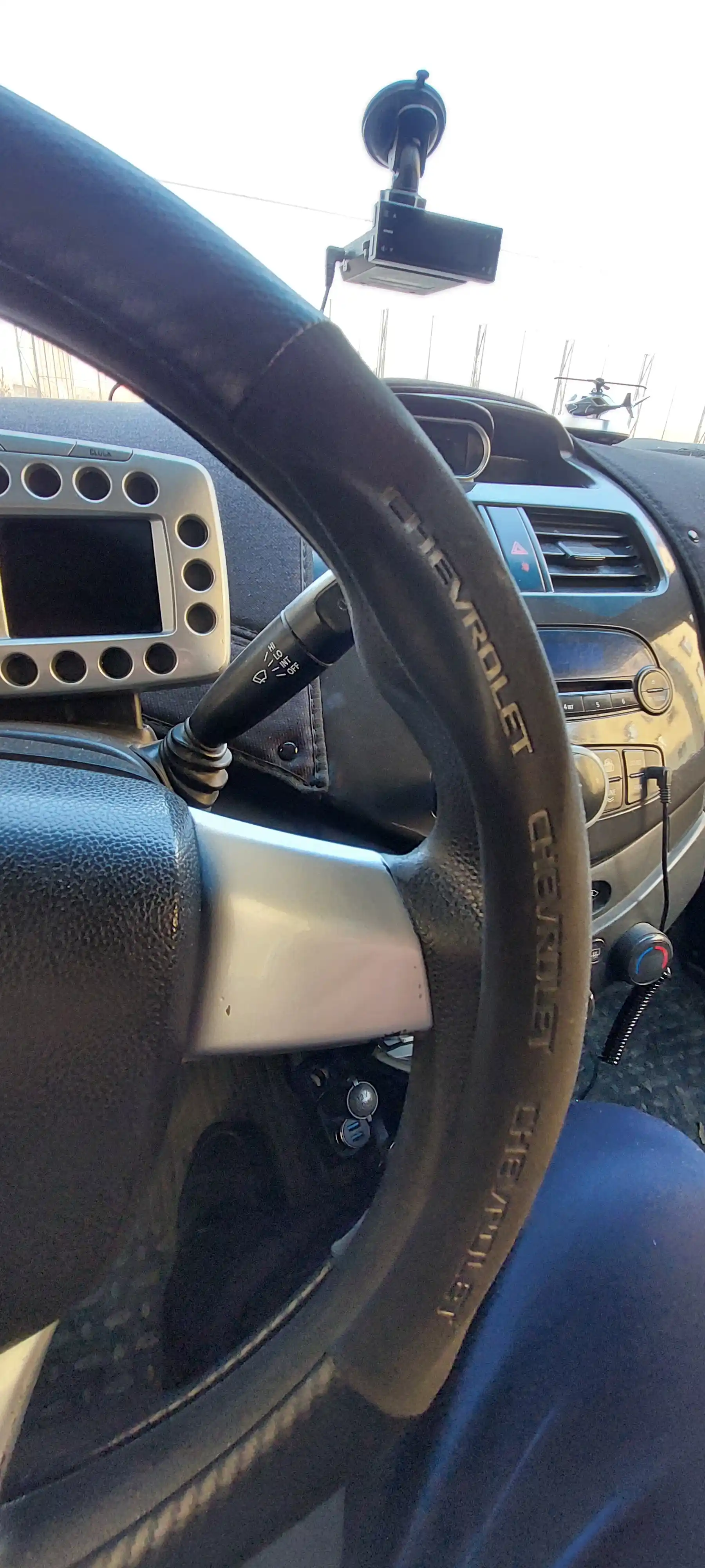 Avtomobil ruli uchun karbon tolali rul g'ilof, Chevrolet