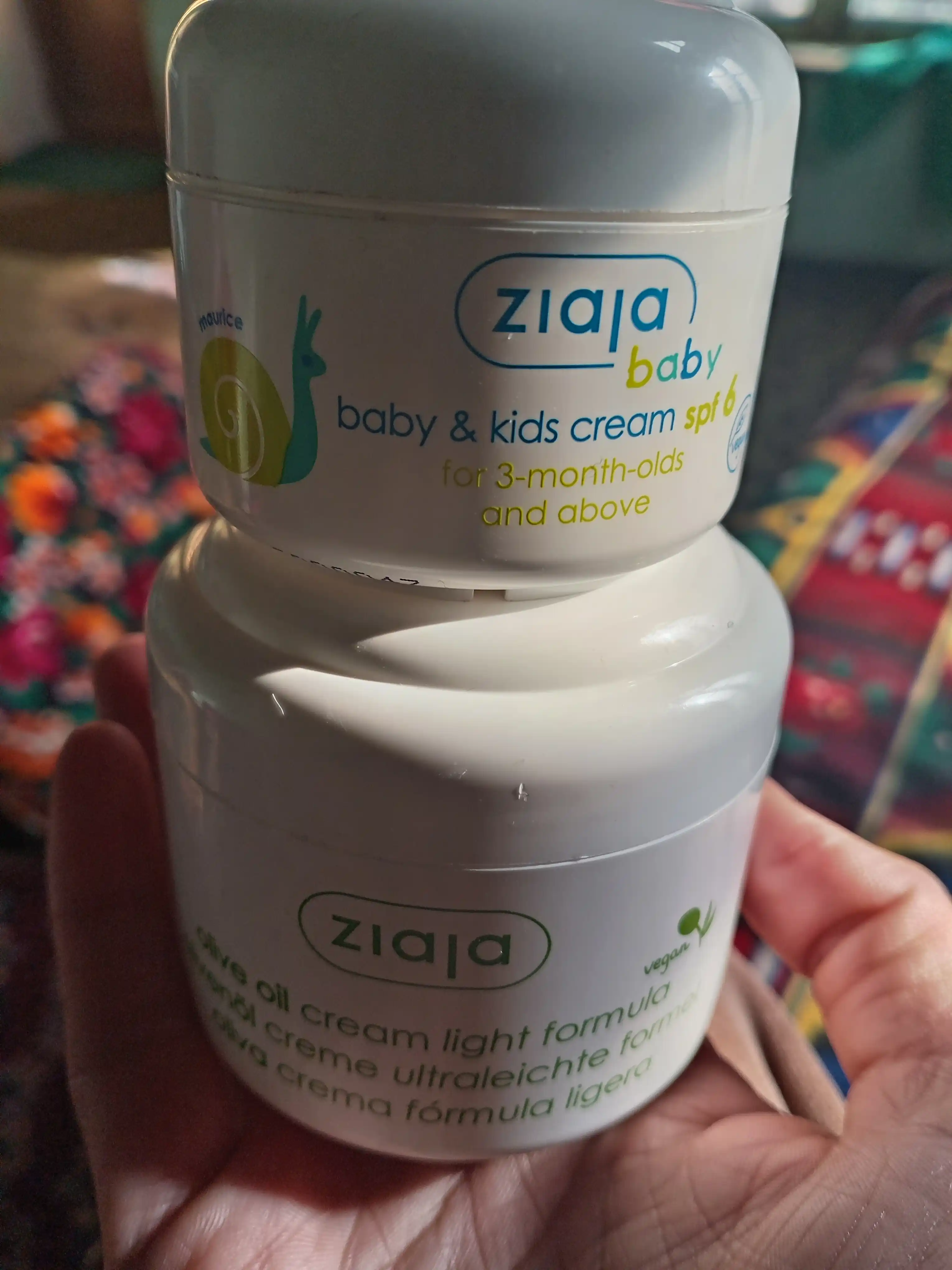 Yuz kremi Ziaja zaytun moyli, yengil, namlantiruvchi, quruq teri uchun, 100 ml