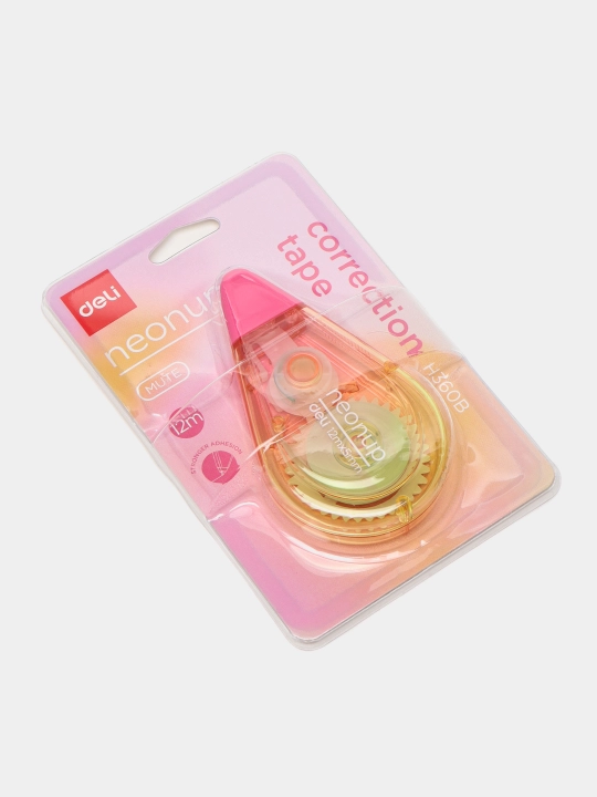 Deli EH360B NEONUP shtrixli tasmasi, 5 mm × 12 m