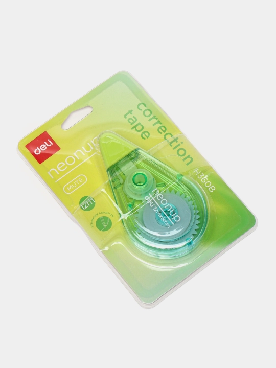 Deli EH360B NEONUP shtrixli tasmasi, 5 mm × 12 m