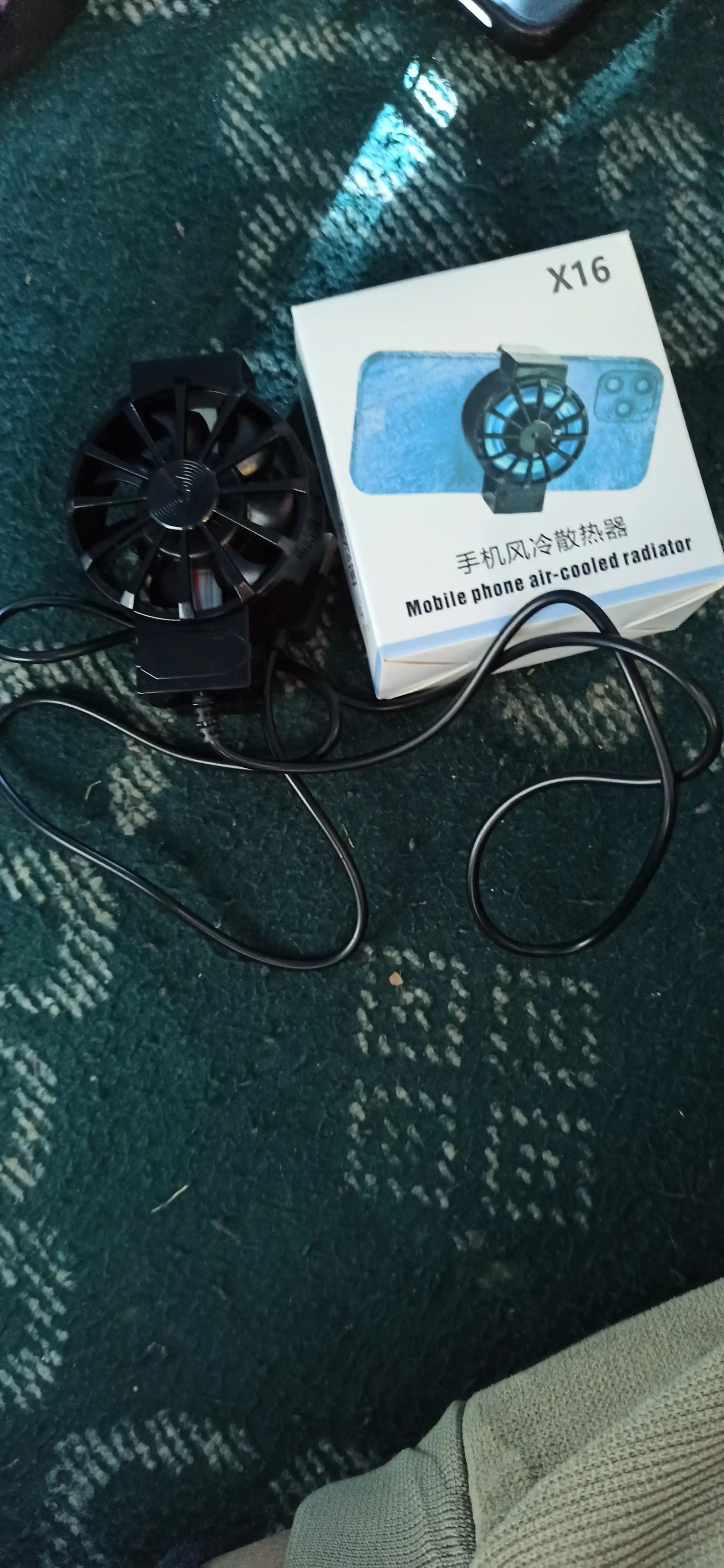 Telefon uchun kuler, sovutish va PUBG oyinlar uchun