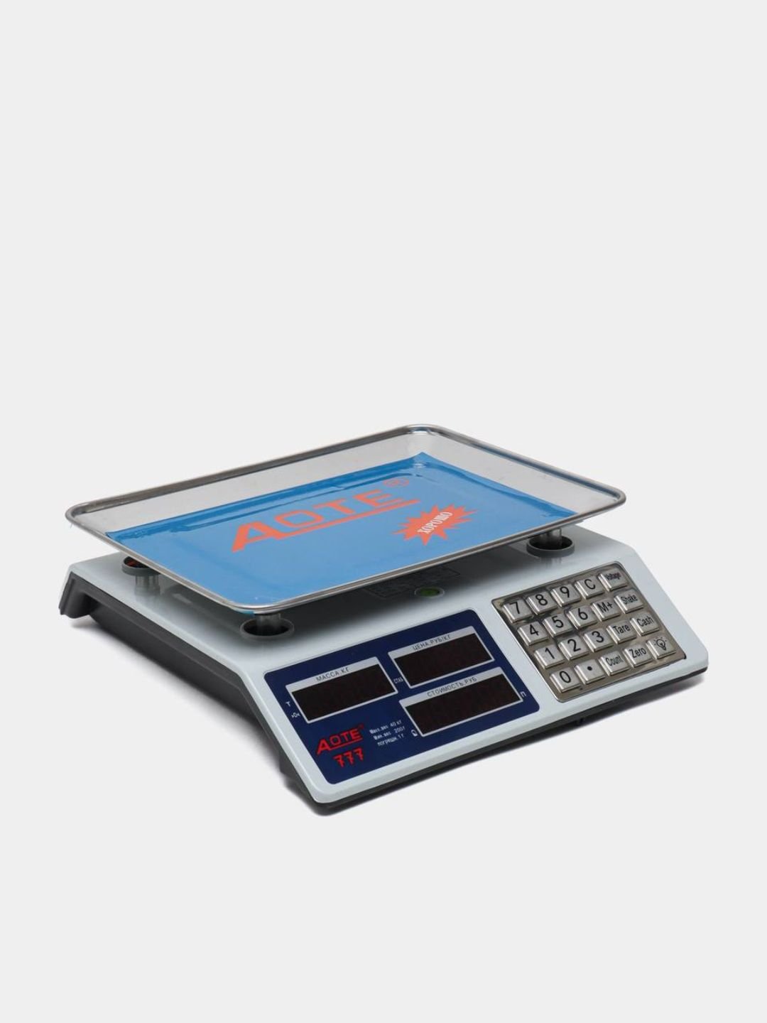 Elektron tarozi, 40 va 200 kg gacha, savdo uchun
