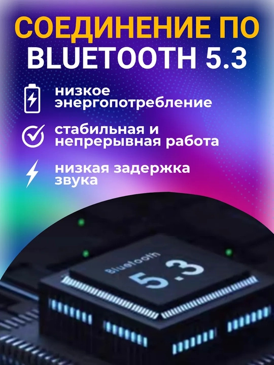 EMOFLIP TWS simsiz quloqchinlar, Bluetooth 5.4, mikrofon va zaryadlash keysi bilan
