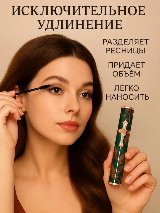 Тушь для ресниц HOJO, для придание обьема и длину, 12 часов стойкости, 6,5 мг
