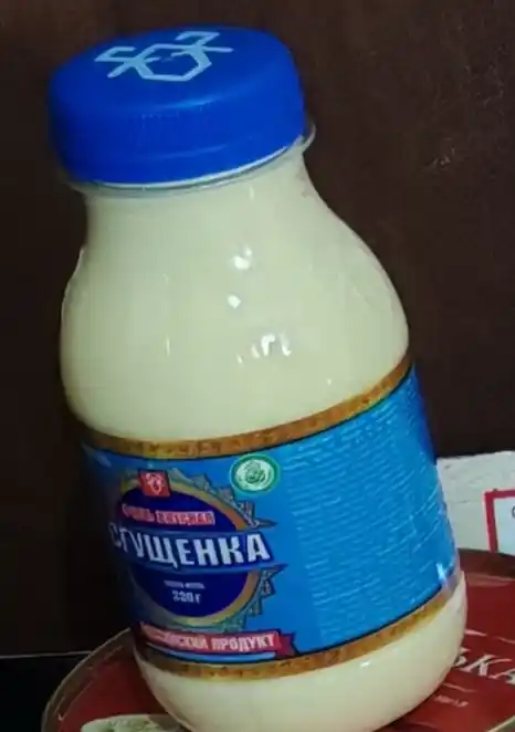 Sguschenka Rossiya mahsuloti shakar bilan PET 330 gr