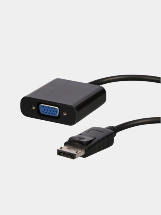 Adapter perexodnik DisplayPort-VGA, 1080p DP-VGA