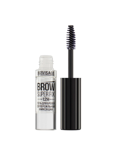 LUXVISAGE Гель для бровей BROW SUPER FIX, 12H, бесцветный