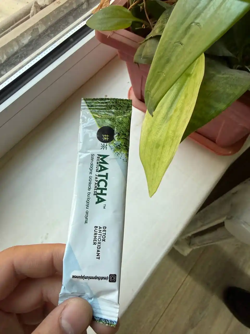 Матча Детох, с вкусом Матча клубника , 1 шт