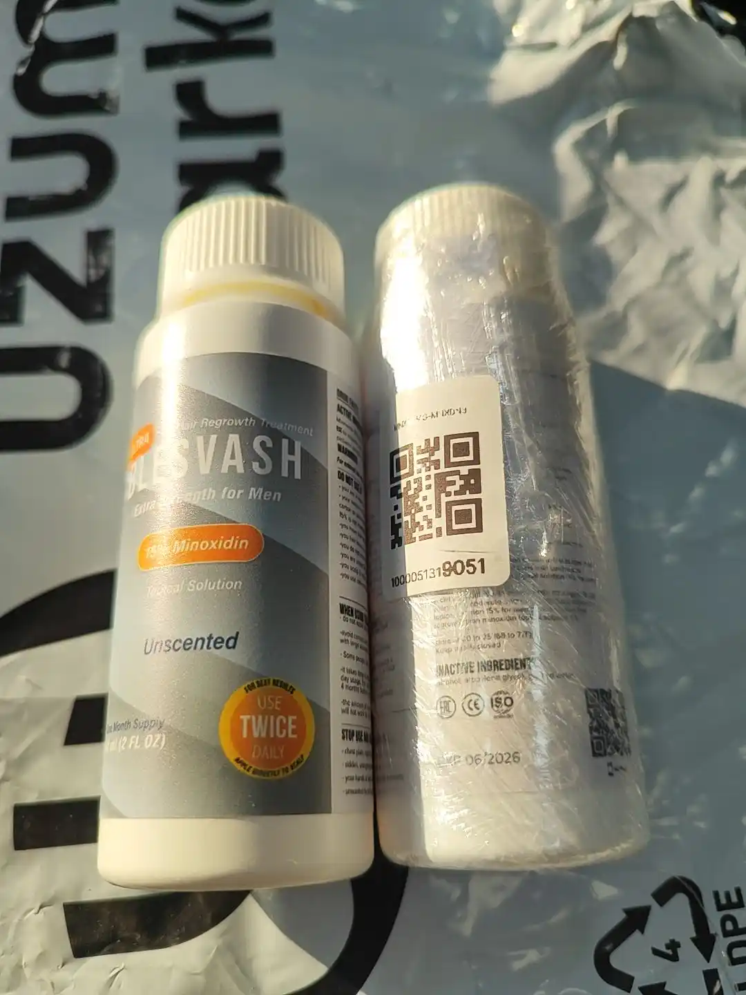 Миноксидил BLESVASH Topical Solution, 15%, 60 мл