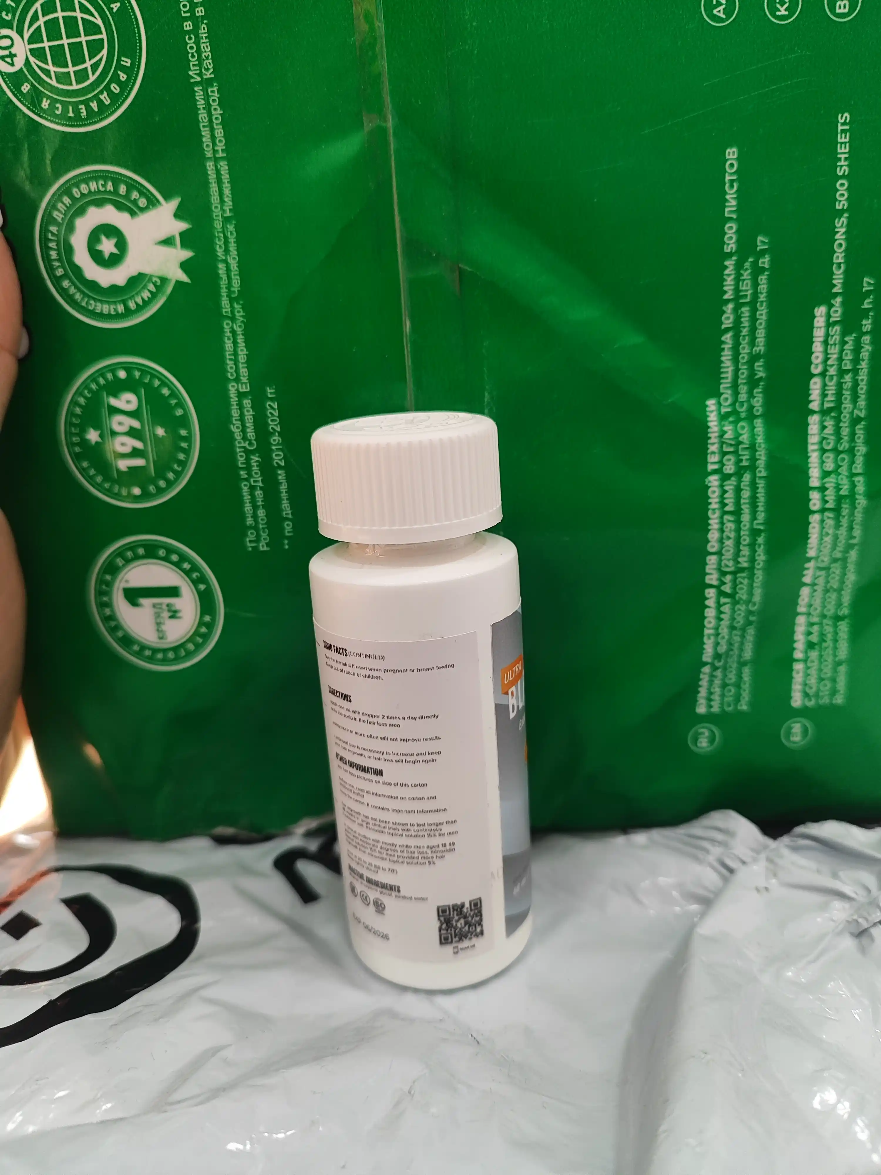 Миноксидил BLESVASH Topical Solution, 15%, 60 мл