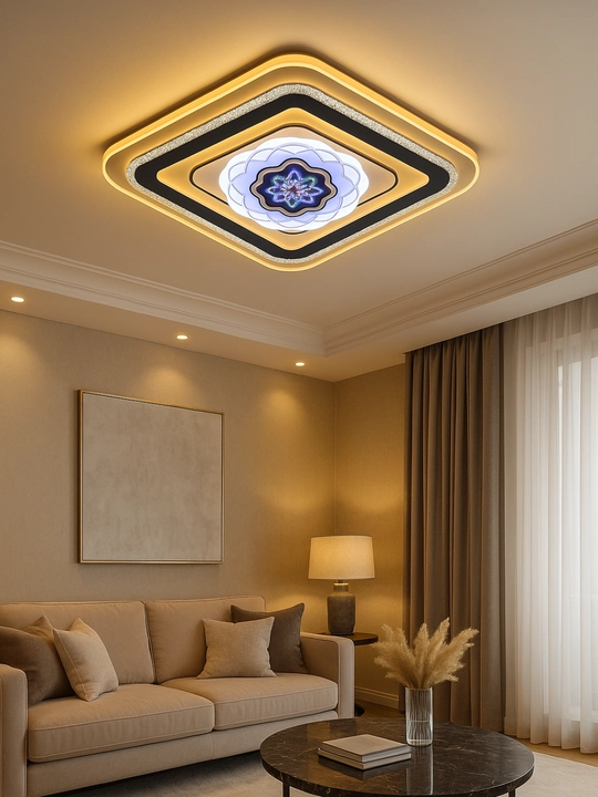 Yorug‘lik diodli qandillar, qandil-lampa,kvadrat, shift yoritgichi, yorug‘lik diodli lampa