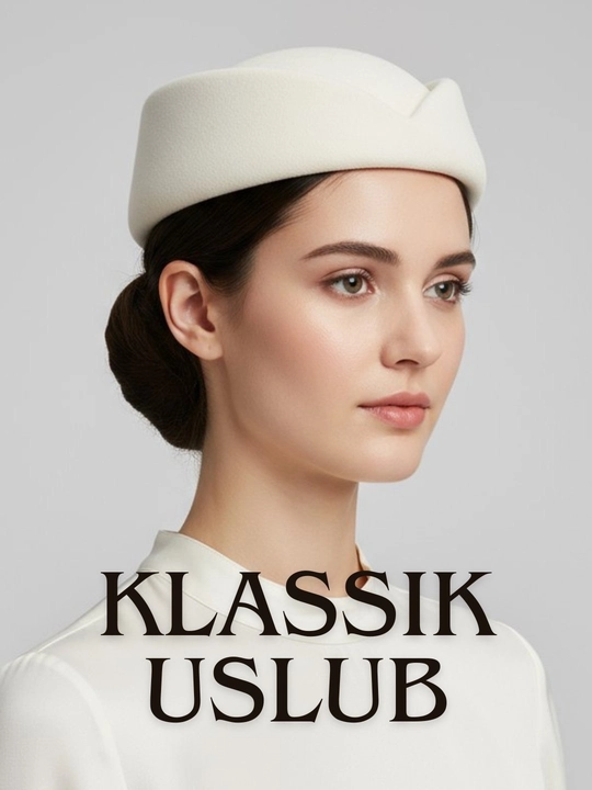 Pilotka, Ayollar bosh kiyimi, qish va bahor uchun, tabletka shlyapasi