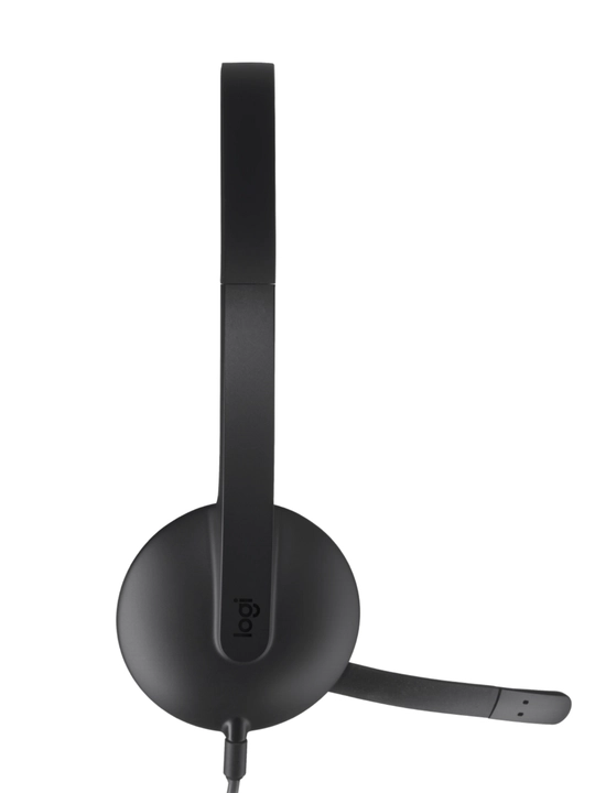 Проводная гарнитура Logitech H340 USB, с микрофоном с шумоподавлением