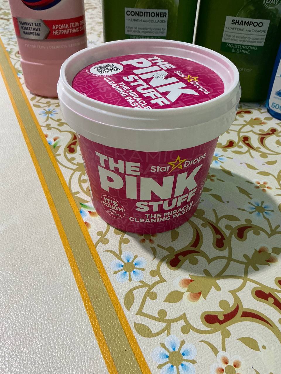 The Pink Stuff universal tozalash pastasi, zang va nalyotdan tozalash, 850 g