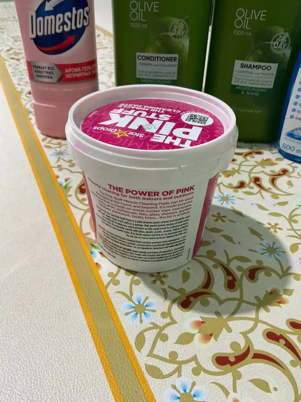 The Pink Stuff universal tozalash pastasi, zang va nalyotdan tozalash, 850 g