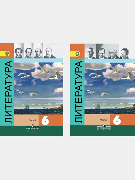 Литература 6 класс. Учебник. Комплект из 2-х частей - 