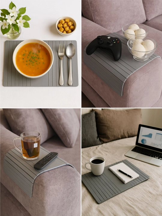 Taglik yog‘ochdan. "Cofee, Please" divan suyanchig‘i qoplamasi