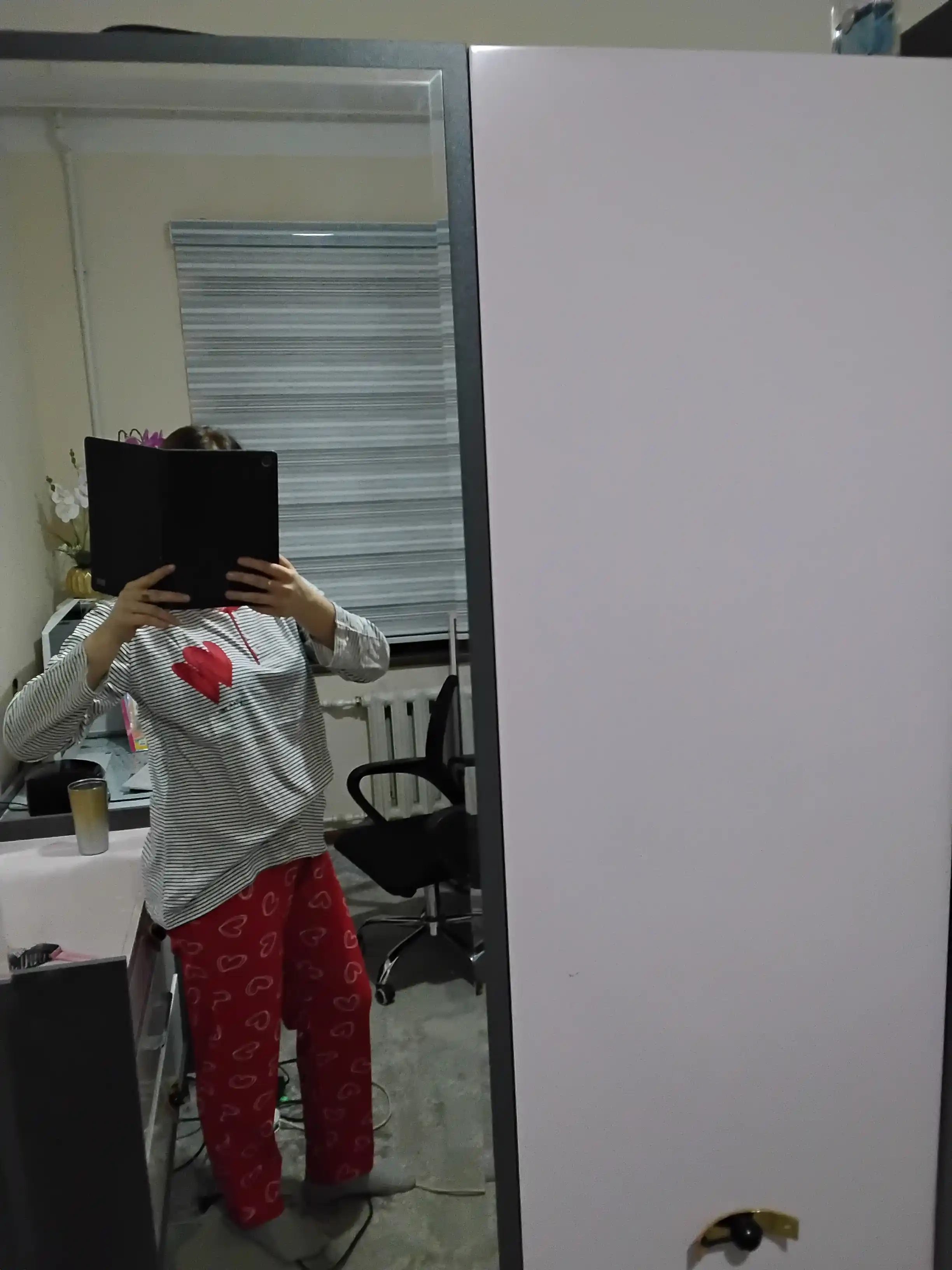 Ayollar pijama to‘plami, ishton va ko‘ylak, 100% paxta