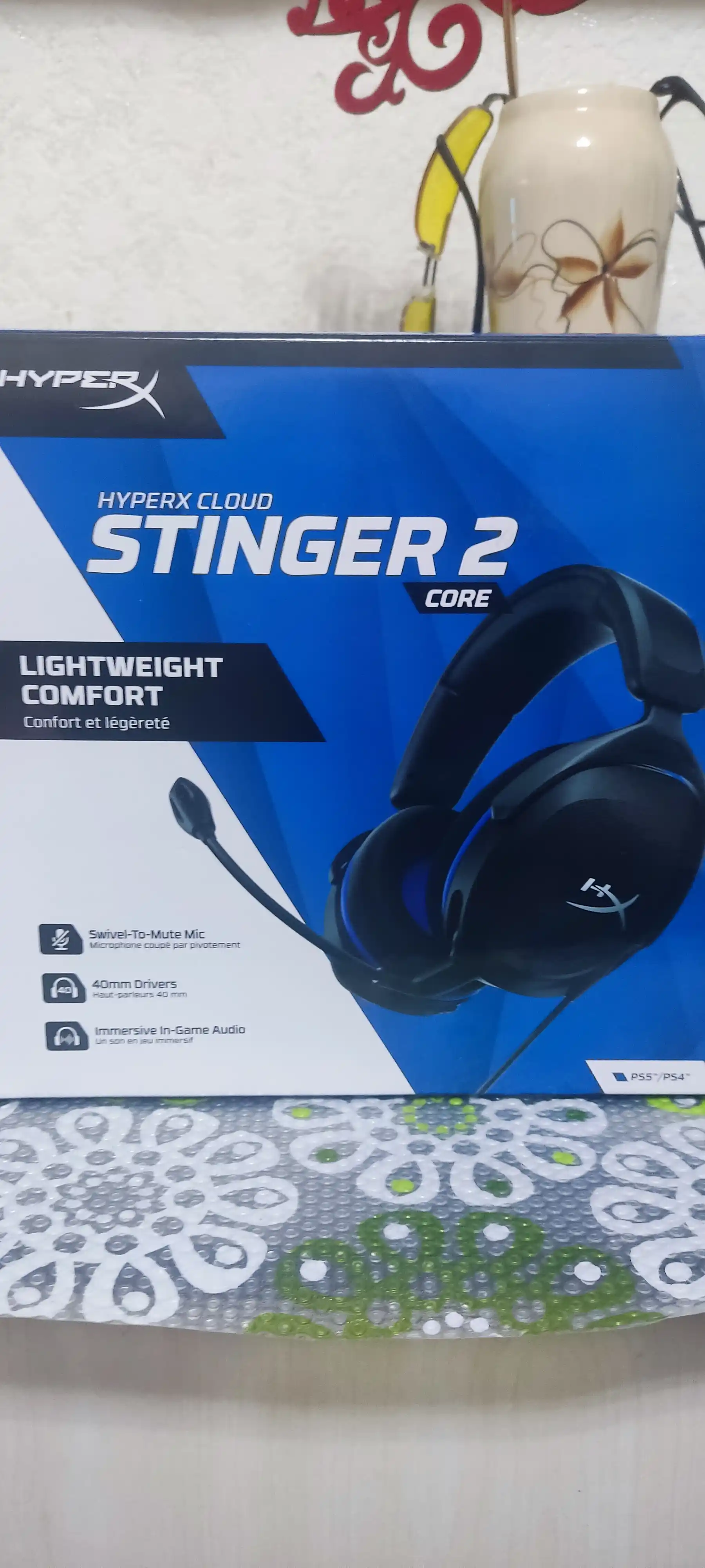 Игровые наушники проводные HyperX Cloud с микрофоном, мощный звук