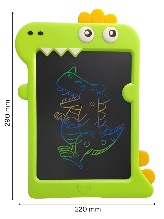 Rasm chizish uchun bolalar grafik LCD plansheti, elektron doska, dinozavr, 10 duym