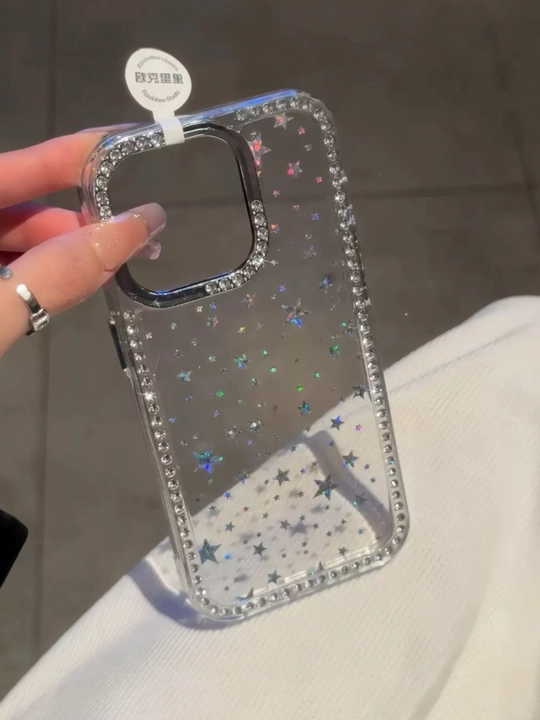 Чехол на iPhone, с камнями, 11, 12, 13, 14, 15, 16, 17, Pro, Max, Plus, Mini