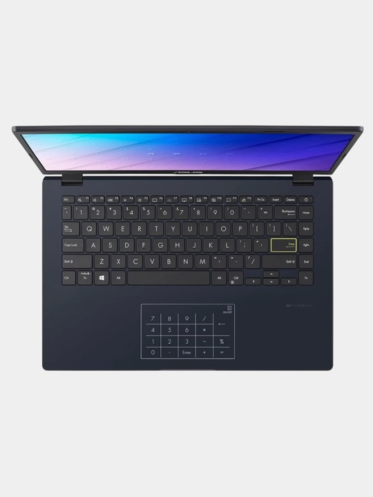 Noutbuk ASUS E410KA-CL4128 N4500/4GB/128GB/14" FHD/STAR Black, 1 yil kafolat