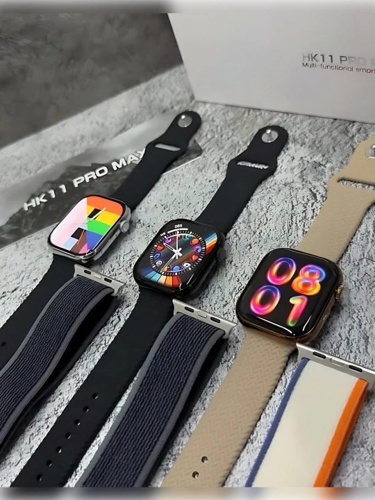 HK11 Pro Max Smart Watch – AMOLED, Bluetooth Call