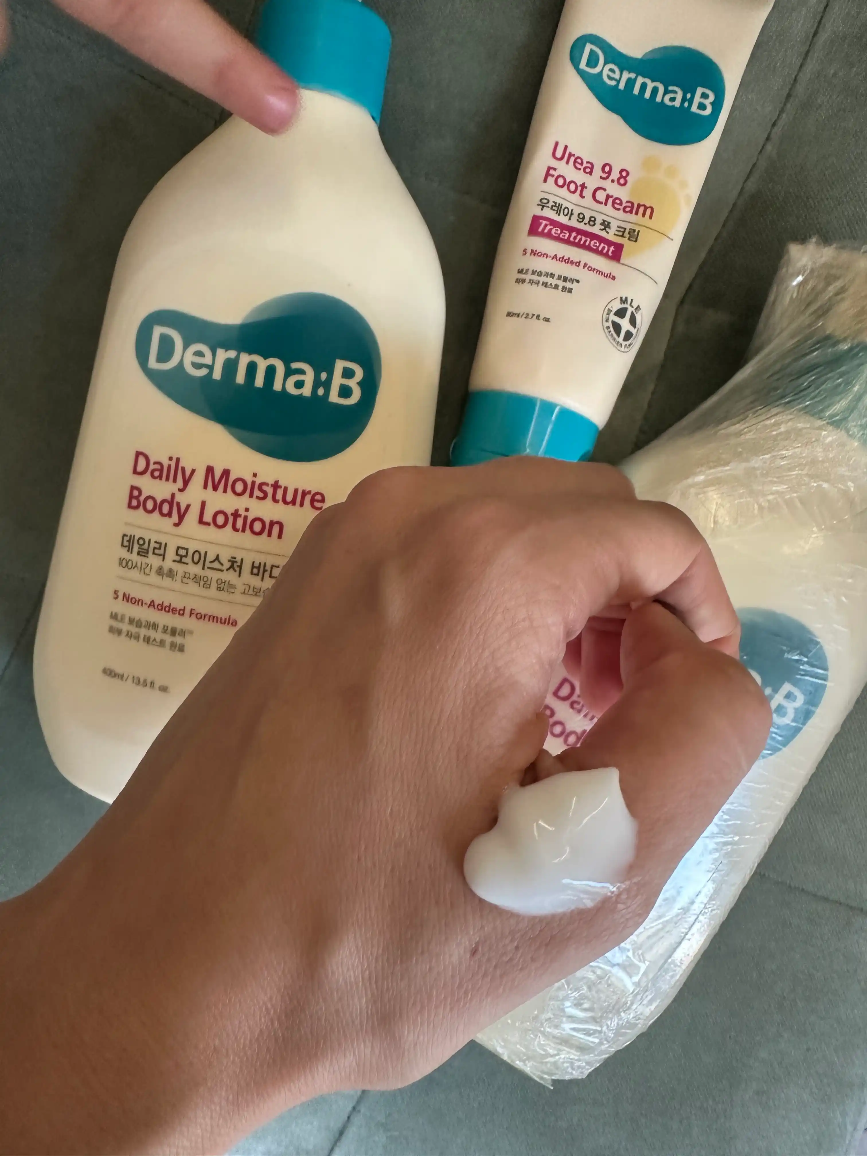 Derma B Tana uchun namlantiruvchi loson:lamellyar Daily Moisture Body,Ceramide Body,400 ml