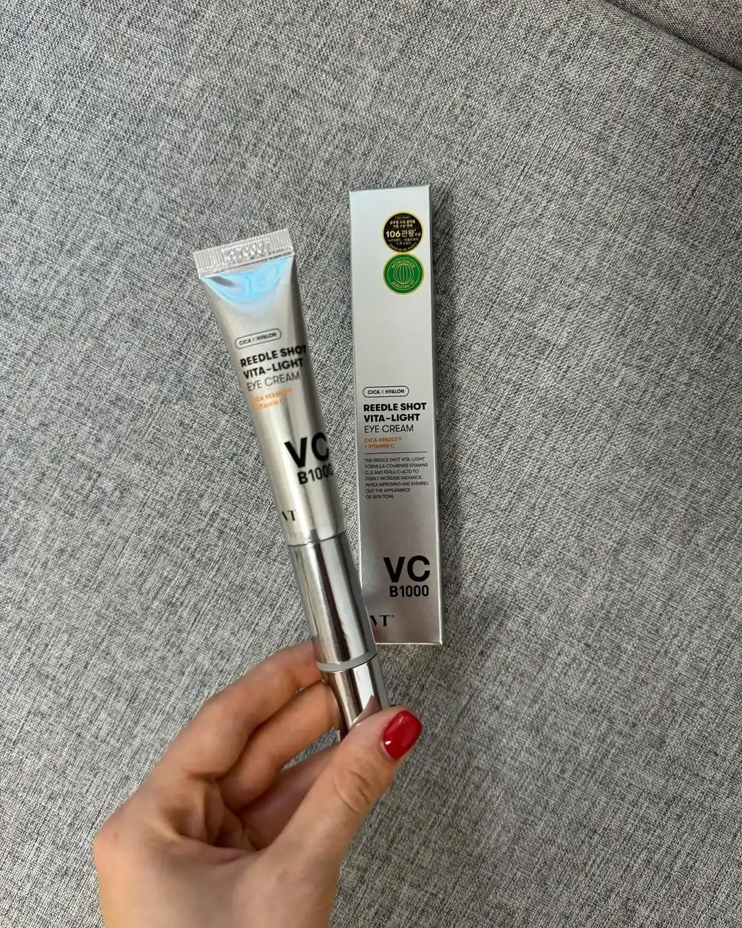 Крем для глаз VT Cosmetics Reedle Shot: лифтинг, от морщин, темных кругов и отеков, 15 мл