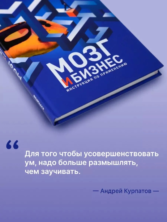 Мозг и бизнес. Инструкция по применению. Андрей Курпатов