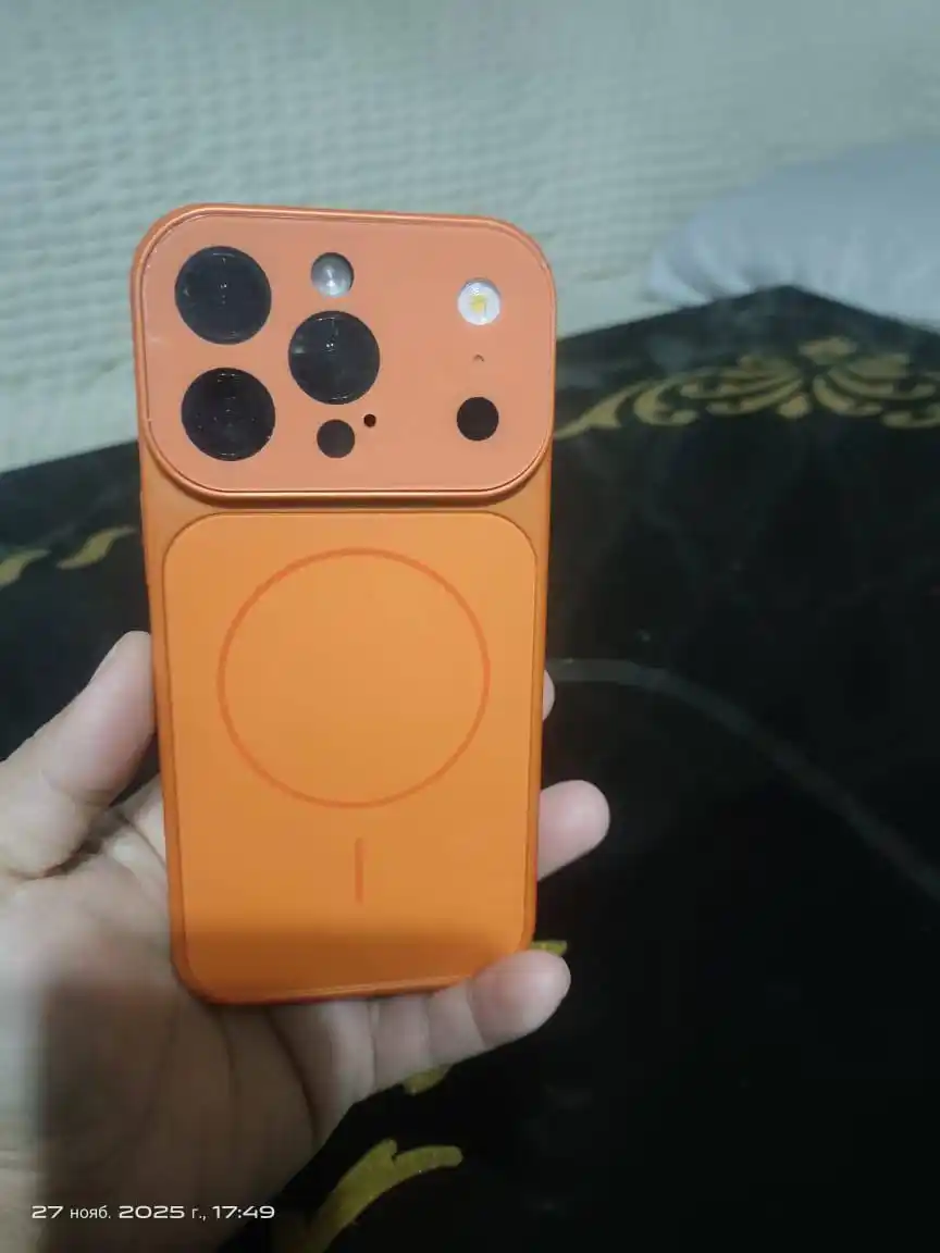 Чехол на iPhone 11, 12, 13, 14, 15, 16 с MagSafe, в стиле iPhone 17