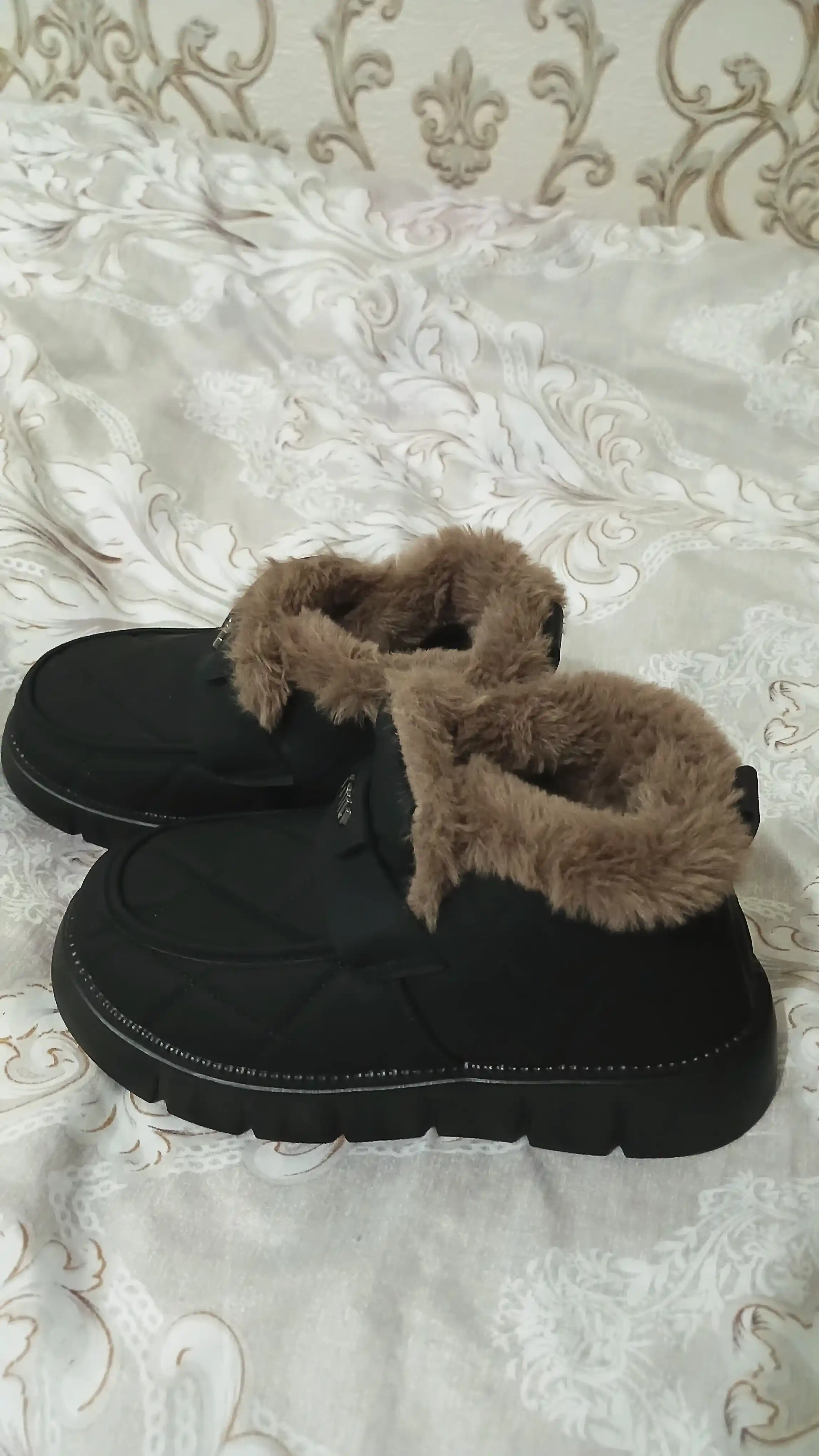 Ayollar yarim etiklari, qishki, mo‘ynali, 36-40