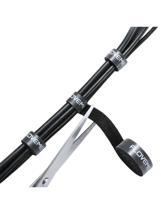 Qayta ishlatiladigan kabel uchun lipuchka lenta — universal sim tartiblagichi (1 m / 3 m)