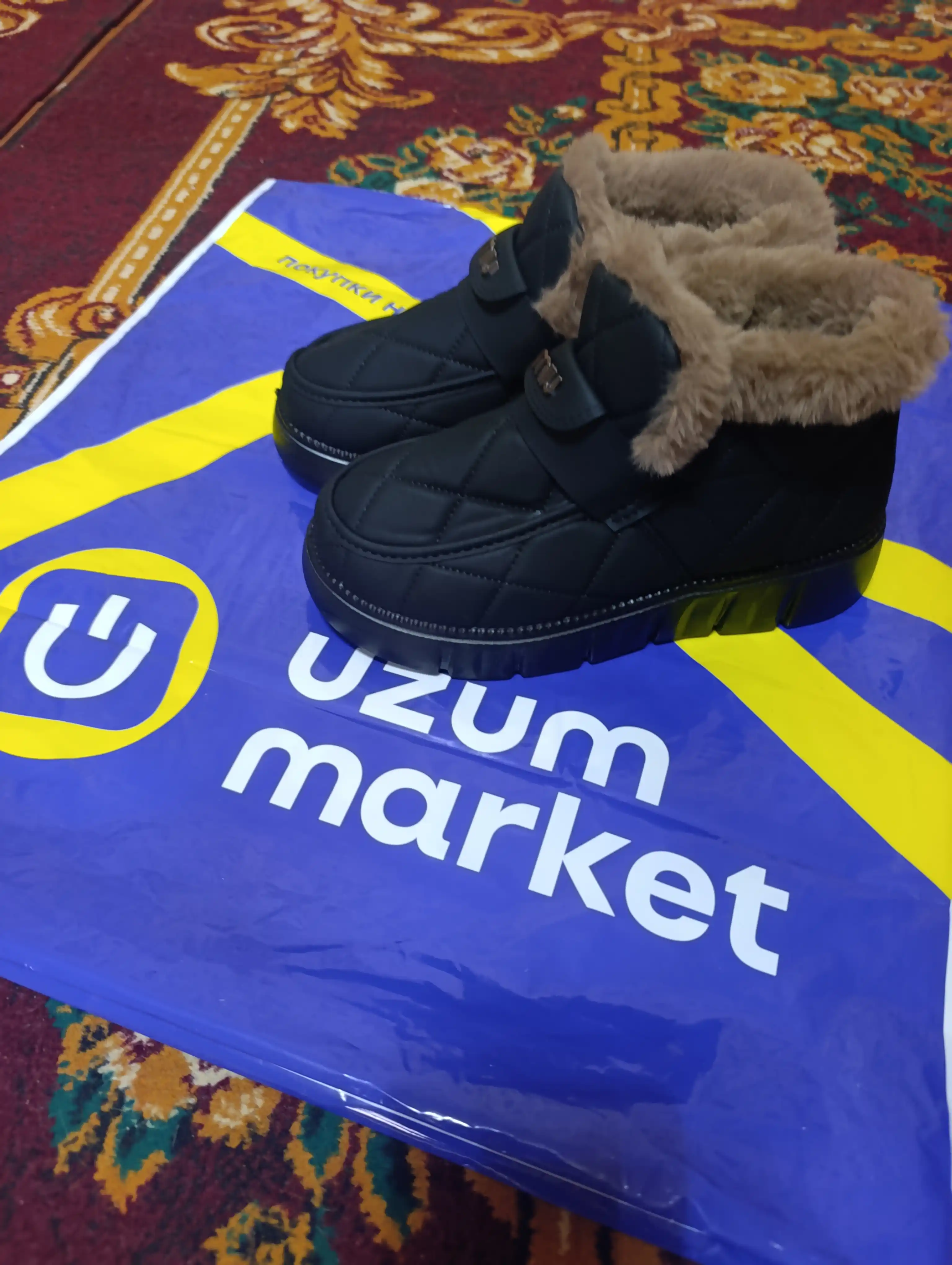 Ayollar yarim etiklari, qishki, mo‘ynali, 36-40