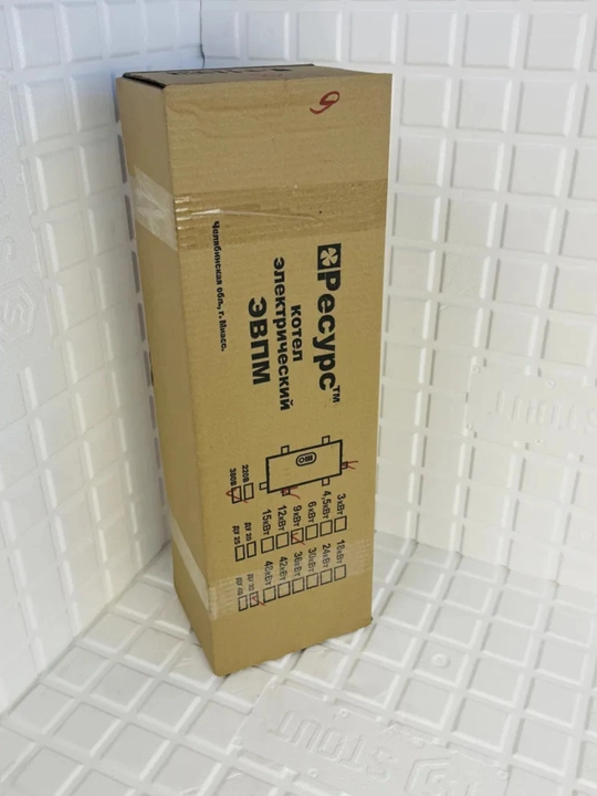 Resurs 9 kVt elektr qozoni, 220 V kuchlanishli elektr qozoni, isitish uchun UM2165522