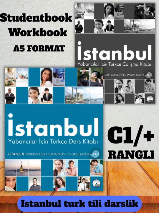 Istanbul — turk tili, A1–C1 darslik va mashq kitobi variantlari - 