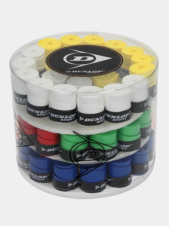 Tennis padel va skvosh raketkalari uchun quruq namotkalari DUNLOP PADEL TOUR DRY OVERGRIPS - 