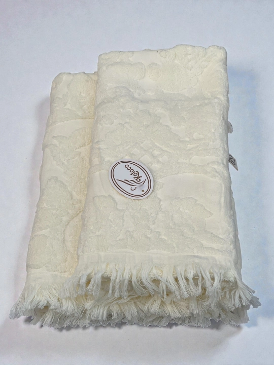 Турецкие банные полотенца – 2 штуки, 70×135, 50×85, мягкие, быстро сохнут, 100% хлопок