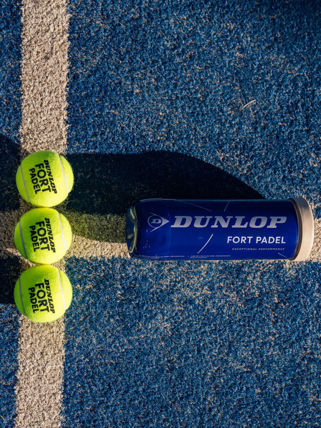 Darajadagi padel tennis to‘plari DUNLOP FORT PADEL 3