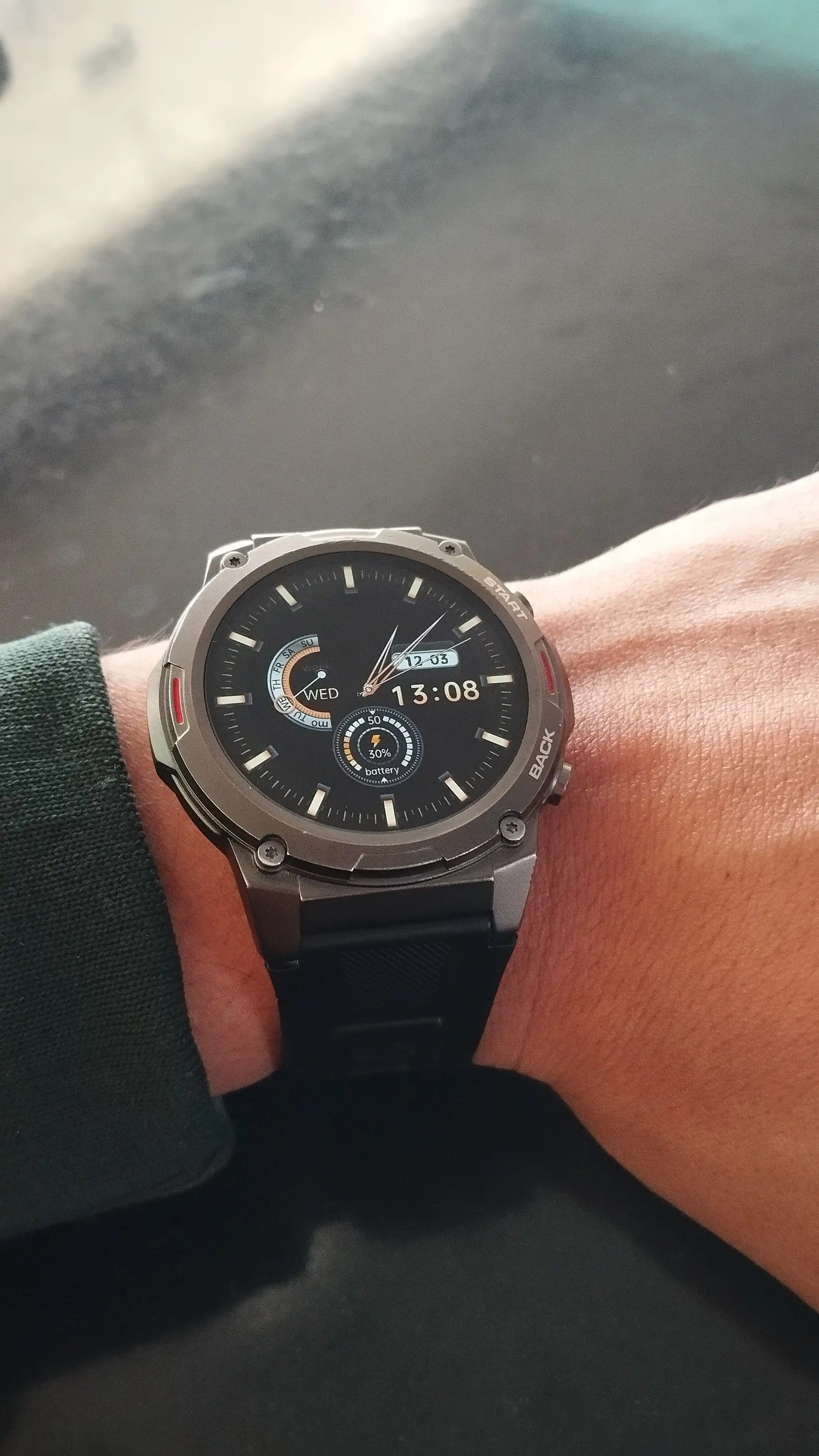 Aqlli soat Zeblaze Vibe 7 Pro, AMOLED ekranli, Bluetooth qo‘ng‘iroq, yurak urishi va SpO₂